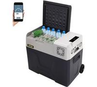 VEVOR Glacière Électrique Portable 50L Réfrigérateur Portatif Pour Voiture - 20 °C à 20 °C Noir et Gris