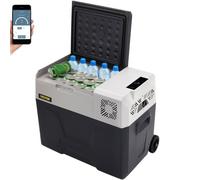 Glacière Congélateur Voiture 40L - VEVOR - Réfrigérateur portable électrique 220Vpour Maison - Voiture
