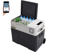 VEVOR Réfrigérateur de voiture 50 L - Réfrigérateur portable à compresseur, mini-réfrigérateur & congélateur pour voiture, camion, camping-car, bateau - Glacière électrique