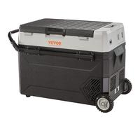 VEVOR Glacière Électrique Portable Réfrigérateur de Voiture 38L 12V Double Zone