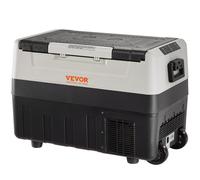 45 L Glacière Électrique Portable - VEVOR - Réfrigérateur de Voiture Double Zone - 0,6 kW.h -20 °C à 10 °C Réglable