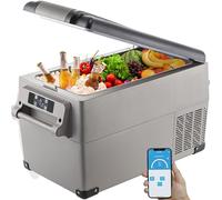 VEVOR Glacière Électrique Voiture, 35 L, Réfrigérateur Portable à Compression, Mini Frigo, 69,3x34,5x38,1 cm, Mini Congélateur avec Écran LCD Numérique -20 à 20 ℃ pour Maison/Voiture/Camping
