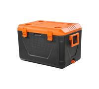 VEVOR Glacière Isotherme Rigide Réfrigérateur Portable Capacité 63 QT 60 L Noir