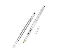 VEVOR Glissière de tiroir à extension complète, 1 paire, coulisse de tiroir verrouillable, 900 mm, capacité de charge 113,4 kg, rail coulissant à montage latéral avec roulement à billes et verrou