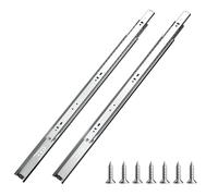 VEVOR Glissières Tiroir à Bille Extension Montage Latéral 10 Paires 550 mm 45 kg