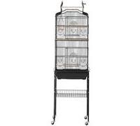 VEVOR Cage à oiseaux 151 cm Métal sur roulettes Plateau détachable 45,7 x 35,5 x 151 cm