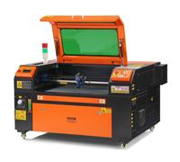 VEVOR Graveur Laser CO2 Machine de Gravure Découpe 60 W Zone Travail 400x600 mm