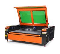 VEVOR Graveur Laser CO2 Machine de Gravure Découpe Laser 130 W Zone de Travail 900x1400 mm Vitesse Travail 0-500 mm/s, avec Assistance Air, Panneau de Commande Numérique, pour Bois, Acrylique, Tissu