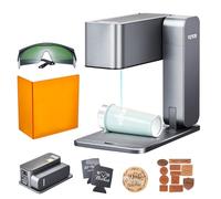 VEVOR Graveur Laser Portable 600 mm/s Haute Vitesse Machine de Gravure 5 W, Ensemble Base Graveur et Découpeur Laser, pour Bricolage Matériaux Non Métalliques, Bois, Cuir, Acrylique, Pierre, Céramique