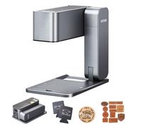 VEVOR Graveur Laser Portable 600 Mm/s 5 W Machine De Gravure Portable Haute Vitesse Zone De Gravure 3,14'' X 3,14'' Compatible Avec Android, Ios Et Windows Pour Métal Laser Bleu Unique Bois Cuir Acryl