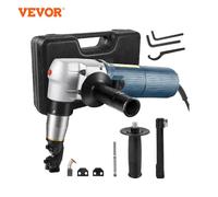 VEVOR Grignoteuse Électrique 380 W/625 W Cisaille Grignoteuse à Tôle Épaisseur 1,8/4 mm pour Acier Plastique Cuivre Verre Métal 380W
