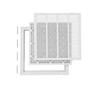 VEVOR Grille de Retour d'Air avec Filtre pour Ouverture de Conduit 50,5x50,5 cm