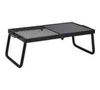 Grille Pliante Gril de Feu de Camp Portable en Acier 570x385x230 mm BBQ