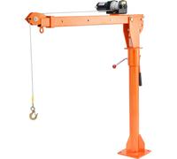 VEVOR Grue de chargement électrique, 499kg, grue de pick-up avec treuil électrique 1587 kg, grue de levage en acier pour pick-up trucks, pivotant à 360