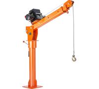 VEVOR Grue électrique Pick Up, 998 kg, grue de camion pliable avec treuil électrique 2721 kg, grue de chargement en acier, pivotant à 360°dans l'usine