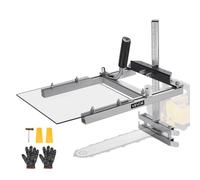 VEVOR Gruminette pour Tronçonneuse 41-51 cm Scierie Mobile Portative Coupe Transversale, Épaisseur de Coupe 5,08-300 mm, avec Plaque Protection Transparente, Moulin à Scie à Chaîne pour Couper Bûches