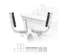 VEVOR Guide de Remorque de Bateau Réglable en Hauteur 470 mm/520 mm, Guide de Chargement pour Remorque avec Rouleaux, pour Bateaux à Coque en V de Taille Petite et Moyenne, en Acier Épais Résistant