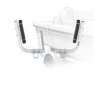 VEVOR Guide de Remorque de Bateau Réglable en Hauteur 470 mm/520 mm, Guide de Chargement pour Remorque avec Rouleaux, pour Bateaux à Coque en V de Taille Petite et Moyenne, en Acier Épais Résistant