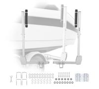 VEVOR Guide de Remorque de Bateau Réglable en Hauteur de 700 à 1050 mm, Guide de Chargement pour Remorque Robuste avec Guidage à Rouleaux Fluide, pour Transport des Bateaux de Pêche et Runabout
