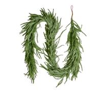 VEVOR Guirlande de Noël de Pin Norfolk Artificiel Décoration de Noël Verte 1,8 m