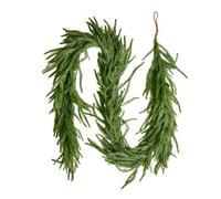 VEVOR Guirlande de Noël de Pin Norfolk Artificiel Décoration de Noël Verte 1,8 m