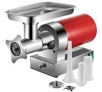 VEVOR Hachoir à Viande Électrique Poussoir à Saucisses 300 kg/h 1100 W Cuisine