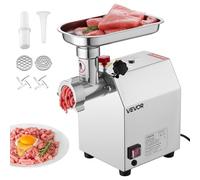 VEVOR Hachoir à viande électrique poussoir à saucisses commercial 2,04 kg/min