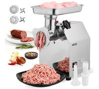 VEVOR Hachoir à viande électrique poussoir à saucisses commercial 3,2 kg/min