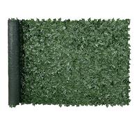 VEVOR Haie Artificielle 150x300 cm Brise Vue Clôture de Lierre Artificiel Intimité Support en Tissu Maillé et Joint Renforcé Déco Fausses Feuilles pour Jardin, Extérieur, Cour, Balcon, Terrasse, Patio