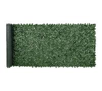 VEVOR Haie Artificielle 150x401 cm Brise Vue Clôture de Lierre Artificiel Intimité Support en Tissu Maillé et Joint Renforcé Déco Fausses Feuilles pour Jardin, Extérieur, Cour, Balcon, Terrasse, Patio