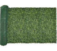 VEVOR Haie artificielle, 3000 x 1000 x 45 mm, mur végétal artificiel, planches de buis et couverture de haie de lierre pour la décoration intérieure et extérieure, brise-vue de haie de jardin