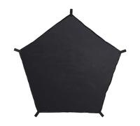 VEVOR Hamac dôme pour dômes d'escalade de 3 m, hamac de Gymnastique Pentagone Jungle pour Jeux en Plein air, capacité de Charge de 158,8 kg, Accessoire pour Grimpeurs en dôme (hamac Uniquement), Noir