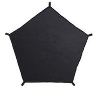 VEVOR Hamac pour Dôme d'Escalade de 304,8 cm, Accessoire pour Dôme d'Escalade Capacité de Charge de 158 kg, Hamac d’Escalade en PP Noir, Accessoires pour Cage d’Escalade, Extérieur (Hamac Uniquement)