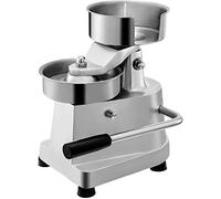 VEVOR Hamburgatrice, Machine à hamburger à presses manuelles, machine à hamburger en acier inoxydable, tarte à hamburger commercial (130mm)