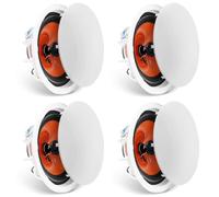VEVOR Haut-parleurs de plafond 20,3 cm mural encastré 100 W chaque 4PCS
