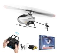 VEVOR Hélicoptère télécommandé 2,4 GHz, mono-hélice, gyroscope, avion RC à 4 canaux pour débutants, autonomie de vol de 39 min, décollage/atterrissage en une seule touche, pour enfants 8 ans et plus