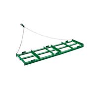 VEVOR Herse Traînée 1830 x 500 mm Râteau Niveleur Remorquable d'Allée avec Barres et Chaîne 1830 mm, Niveleuse d'Allée de Gravier, Outil de Nivellement, pour VTT, UTV, Tracteur de Pelouse de Jardin