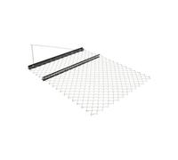 VEVOR Herse Traînée à Chaîne 1520x1240 mm pour Nivellement de Terrain Gazon VTT