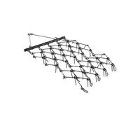 VEVOR Herse Traînée à Chaîne 1707x1219 mm Niveleur d'Allée avec 80 Dents Acérées, Nivellement de Paysage, Préparation de Terrain Gazon, Herse Remorquable pour Tracteur, VTT, UTV, Allée Gravier, Ferme