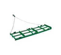 VEVOR Herse Traînée 1830 x 500 mm Râteau Niveleur Remorquable d'Allée avec Barres et Chaîne 1830 mm, Niveleuse d'Allée de Gravier, Outil de Nivellement, pour VTT, UTV, Tracteur de Pelouse de Jardin