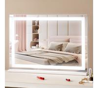 VEVOR Hollywood miroir de maquillage, miroir cosmétique commande Smart Touch, montage mural sur bureau, 797x547mm
