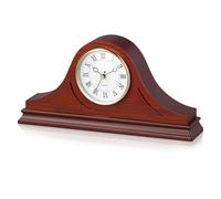 VEVOR Horloge de Cheminée Rétro Vintage Classique MDF 335x164x60mm Mouvement à Quart