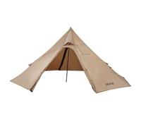 VEVOR Hot Tent, Camping Tipi Hot Tents with Stove Jack, Portable Winter Camping Tents with Snow Skirt, Easy Setup, Waterproof 4 Season Shelter Tents for Fishing Backpacking