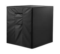 VEVOR Housse de Climatiseur Extérieur, 66 x 66 x 81,2 cm, Couverture de Protection Climatiseur, Tissu Polyester Étanche Trois Couches, Ventilation Maille, Taille Universelle, Cache pour Clim Extérieur