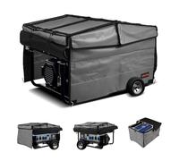 VEVOR Housse de Protection pour Générateur Universelle et Étanche 86,5x65,7x53,5 cm, Couverture pour Groupe Électrogène en Oxford 420D Épais, Compatible avec la Plupart des Générateurs 3500-12000 W