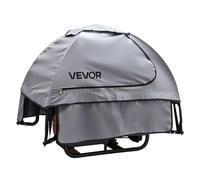 VEVOR Housse de Protection pour Générateur Universelle Étanche 91,5x66x66 cm, Couverture pour Groupe Électrogène en Oxford, Compatible avec la Plupart des Générateurs 178-274 cm de Périmètre, Gris
