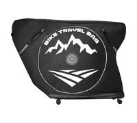 VEVOR Housse Transport Vélo à Empattement de 106 cm Sac Transport Vélo Triathlon pour Voyages en Avion, Voiture, Train et Métro, Activités de Plein Air, avec Cadenas TSA et Double Fermeture Éclair