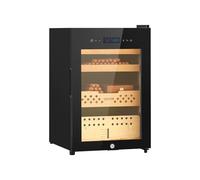 VEVOR Humidificateur Cigare Électrique 60 L Capacité 350PCs, Cave à Cigares avec Refroidissement par Compresseur, Étagères et Tiroirs, 3 Niveaux, Contrôle Constant de l'Humidité et de la Température