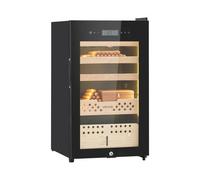 VEVOR Humidificateur Cigare Électrique 70 L Capacité 400PCs, Cave à Cigares avec Refroidissement par Compresseur, Étagères et Tiroirs, 4 Niveaux, Contrôle Constant de l'Humidité et de la Température