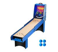 VEVOR Jeu d'Arcade Rouler et Marquer 234 cm, Machine pour Jeu de Quilles Classique, avec Marqueur Électronique, Son, Retour Automatique de Balle, 4 Balles Incluses, Jeux Rouler Boules pour Arcade